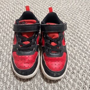 Nike Kids Red and Black Sneakers